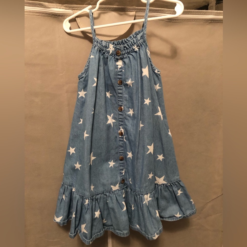 Star peplum dress